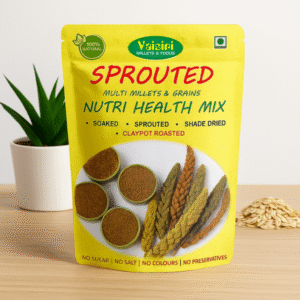 sprouted multi millet health mix